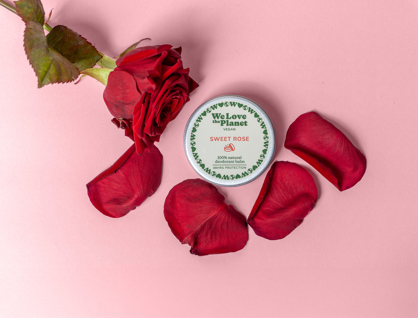 Sweet Rose Deodorant Balm