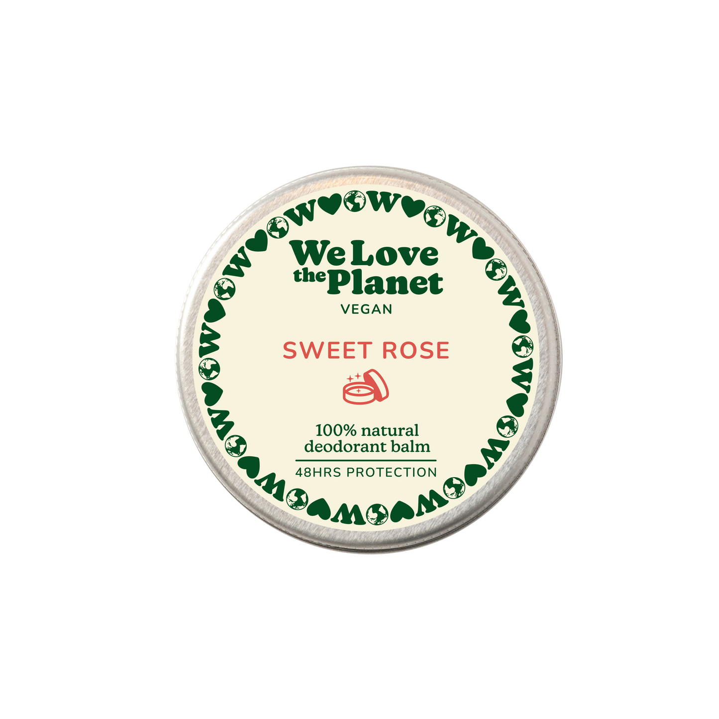 Sweet Rose Deodorant Balm