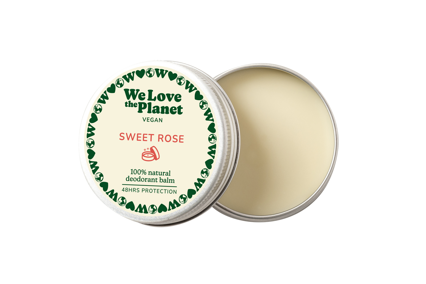 Sweet Rose Deodorant Balm